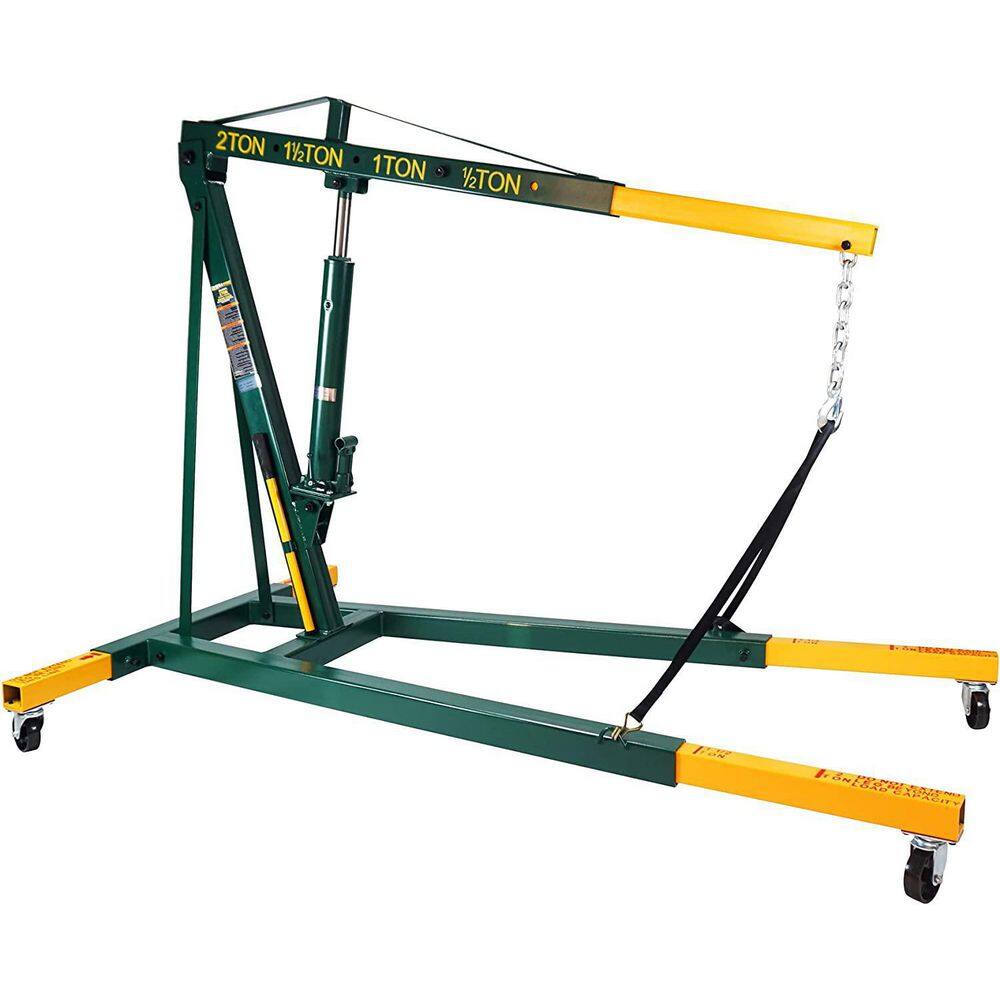 Omega 2-Ton Engine Hoist Stand with Retractable Legs OP473PS