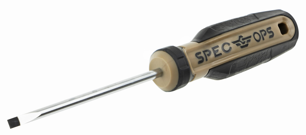 Spec Ops Slotted Screwdriver 3/16 x 4