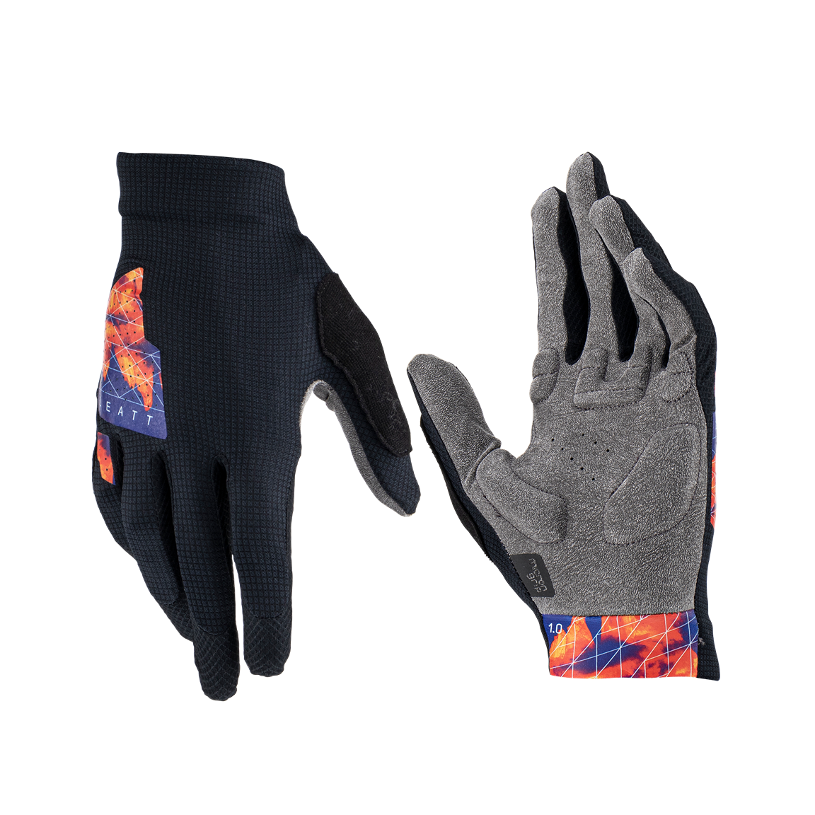 Leatt MTB 1.0 Padded Palm Glove - Black - 2023