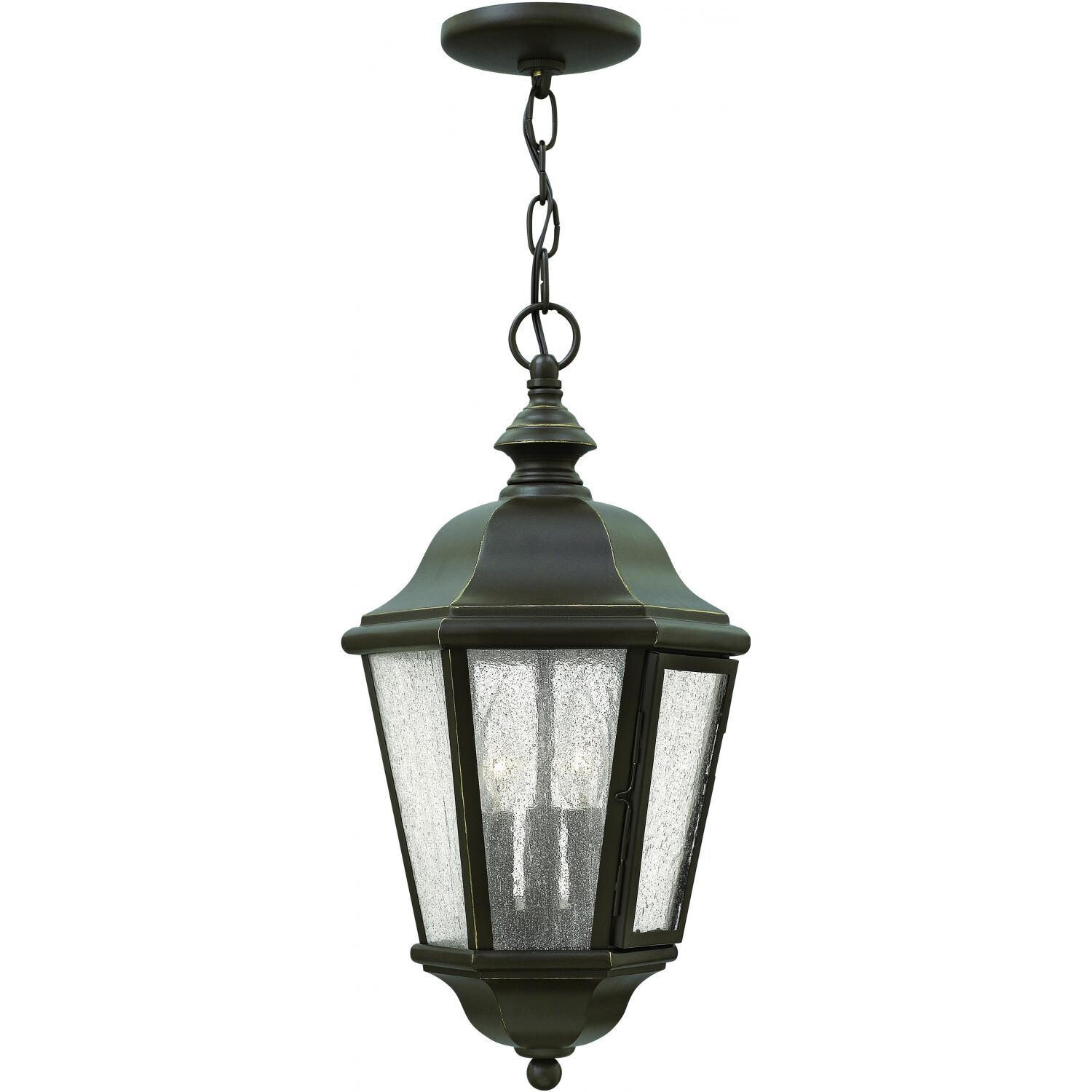 Hinkley Lighting Edgewater Three Light 19-Inch Outdoor Hanging Lantern