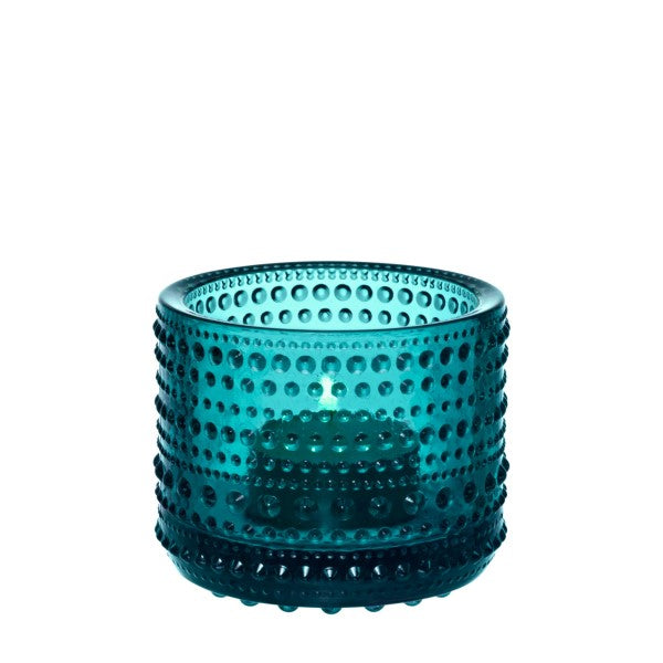 Kastehelmi Votive 64mm Seablue