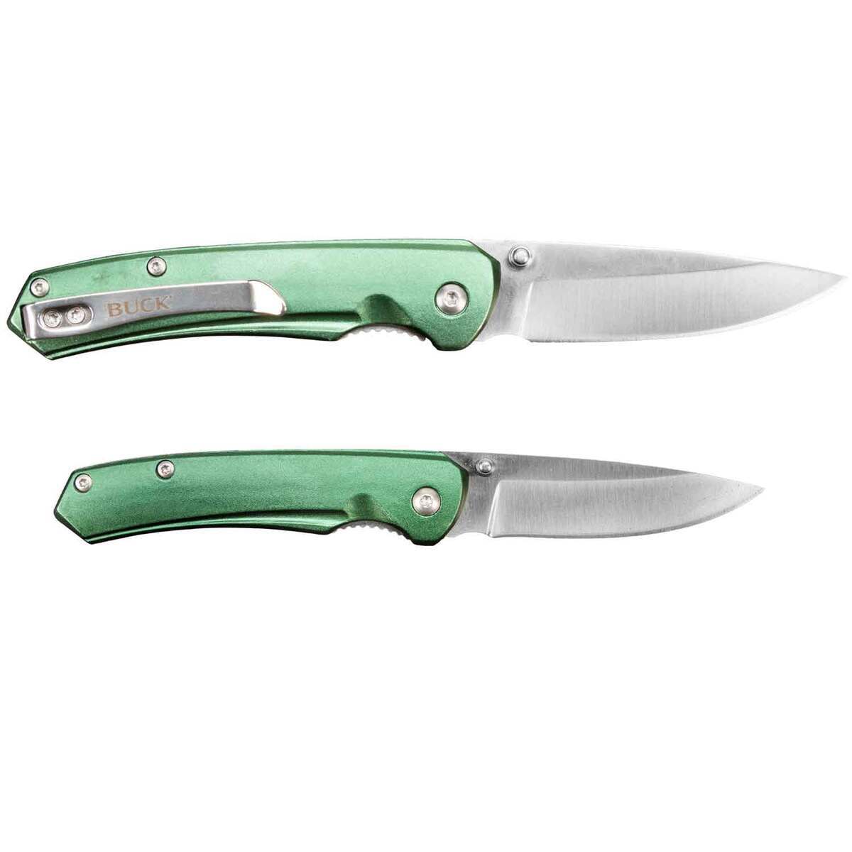 Buck Knives 128 and 129 Folding Knife Combo Collector's Tin