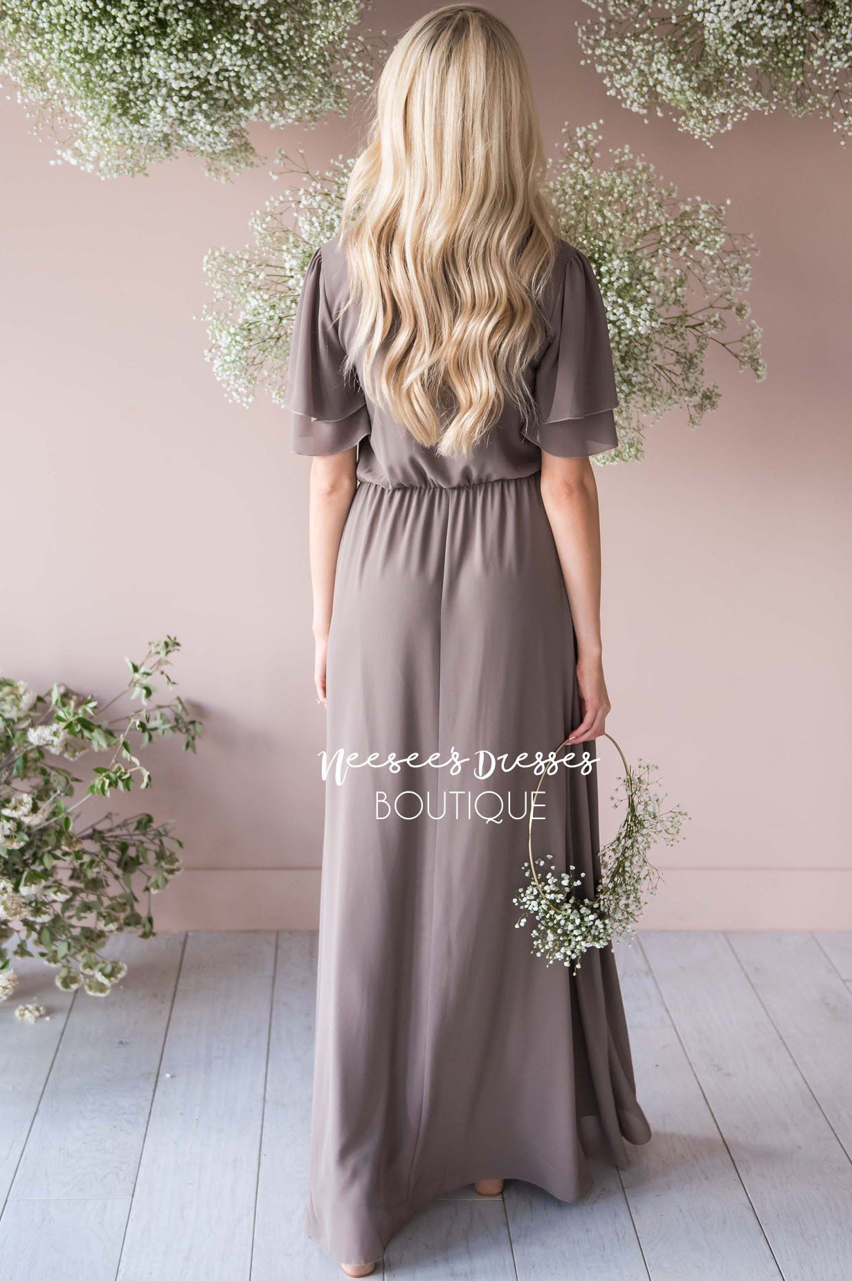 The Chloe Chiffon Maxi Dress