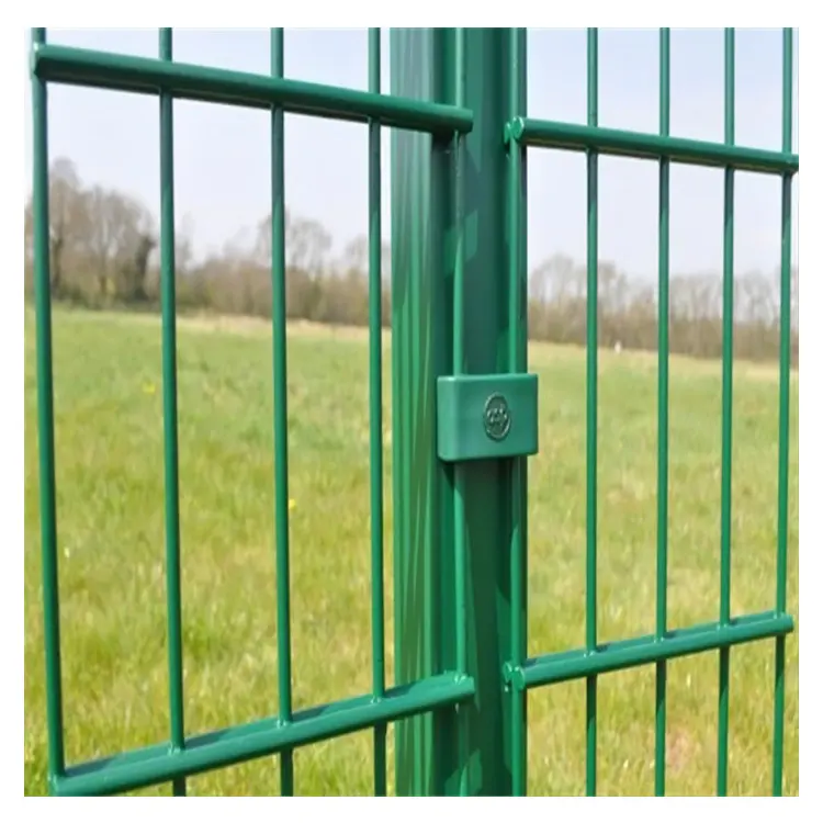 Factory Supply low price Eco friendly 2d double wire mesh fence