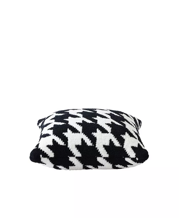 SUNDAY CITIZEN Houndstooth Decorative Pillow， 20 x 20