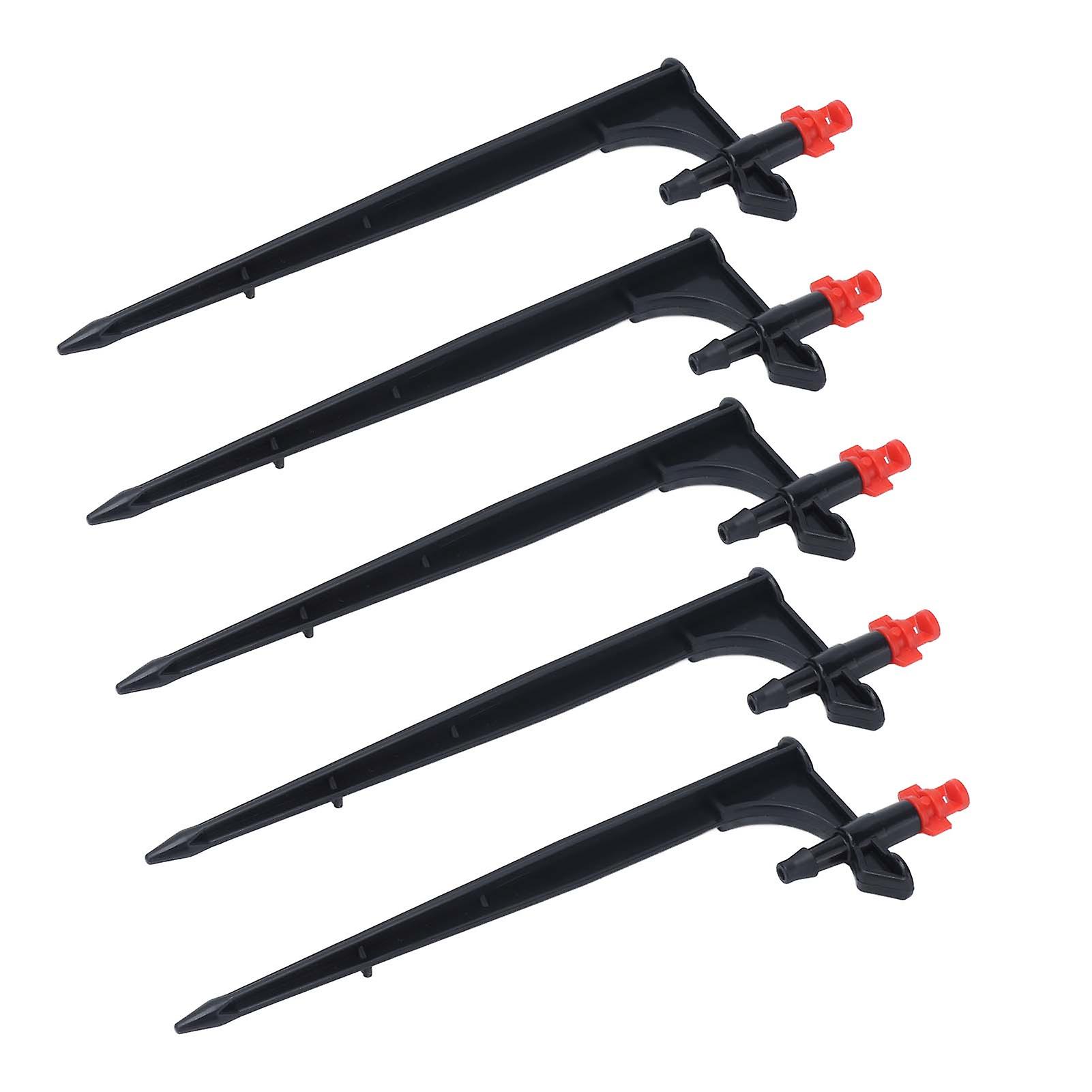 20pcs/bag Irrigation Dripper With Ground Insert Fruit Tree Drip Irrigation Emitters For Gardening360 Degree (red)