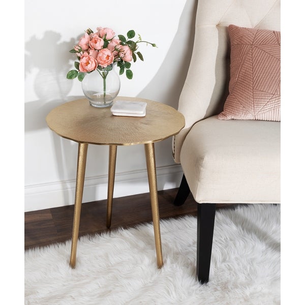 Kate and Laurel Sancia Round Side Table