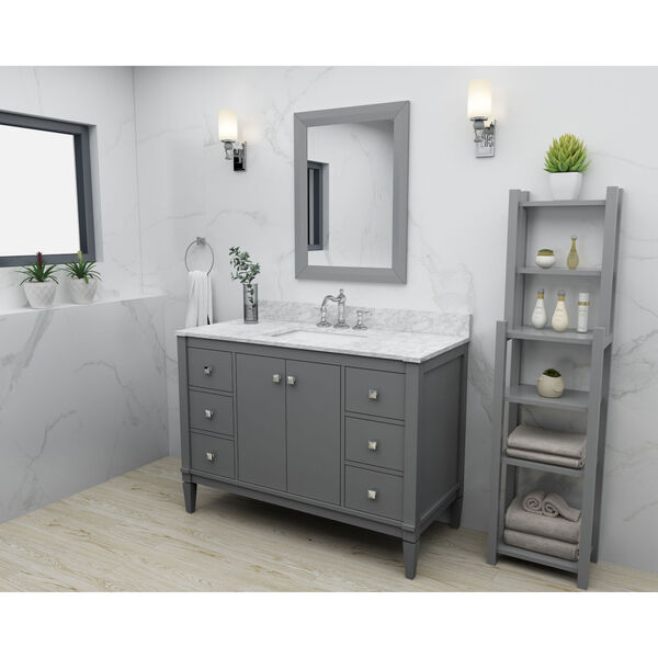 Kayleigh Sapphire Gray 48-Inch Vanity Console