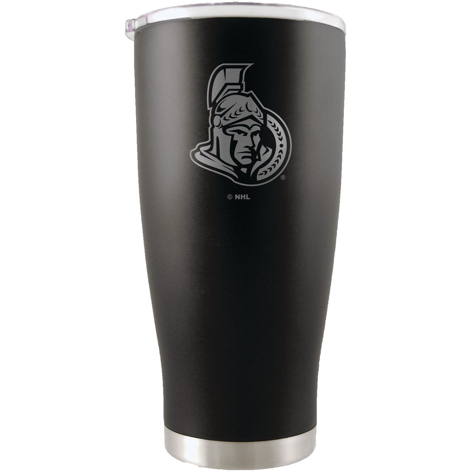 Ottawa Senators 20oz. Etched Team Logo Tumbler - Black