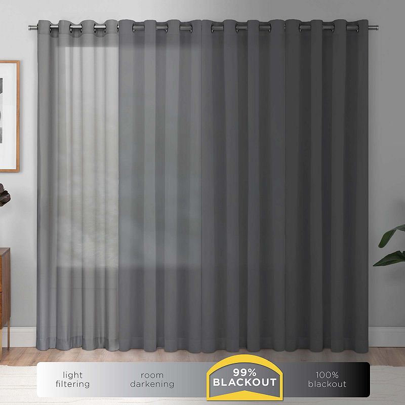 eclipse Bryson Room-Darkening 1-Panel Window Valance