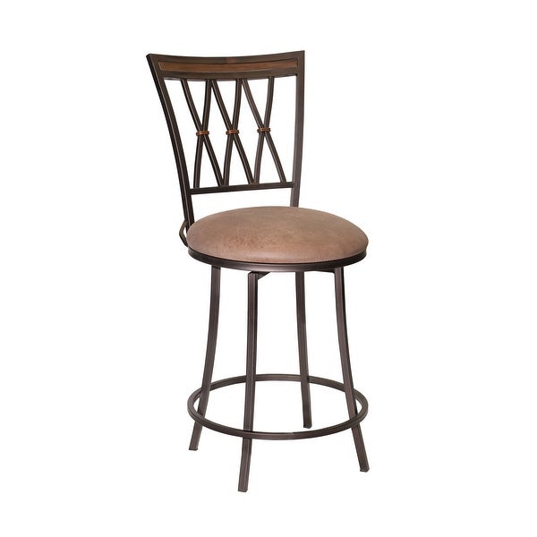 Copper Grove Simon Commercial Grade Swivel Bar Stool