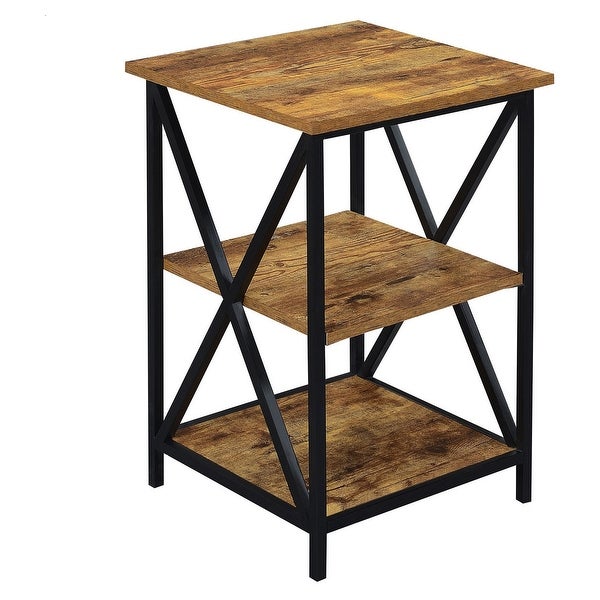 Carbon Loft Ehrlich 3 Tier End Table with Shelves