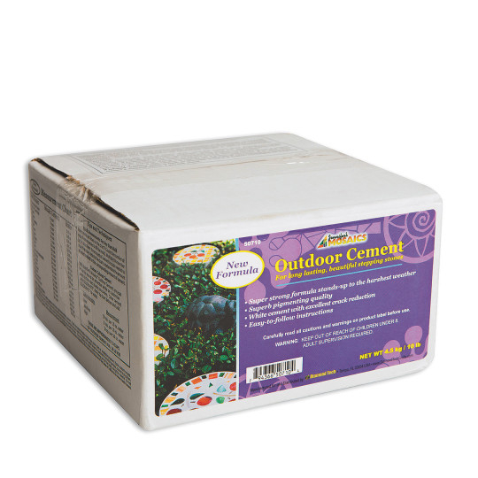 Jennifers Mosaics Outdoor Mosaic Cement  10 lb.