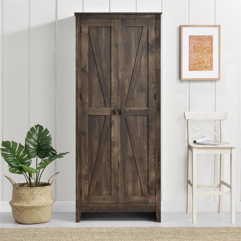 The Gray Barn Latigo Brown 31.5 inch Storage Cabinet