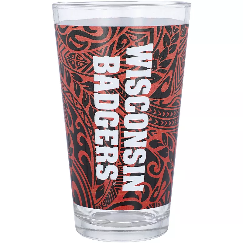 Wisconsin Badgers 16oz. Ohana Pint Glass