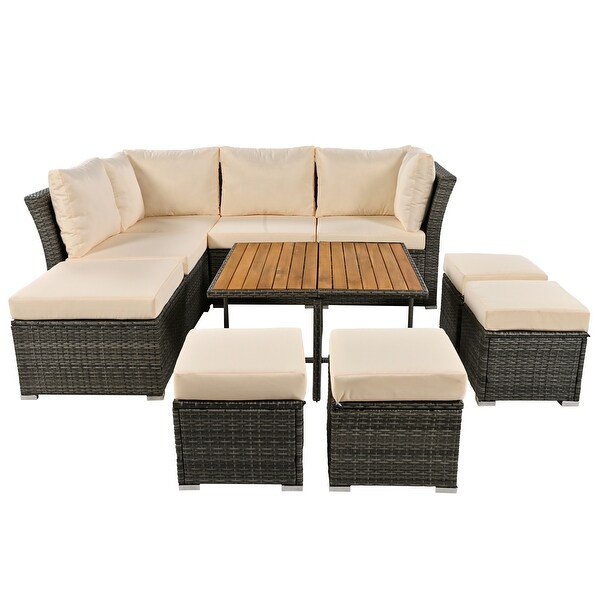 9 Piece Outdoor Conversation Set