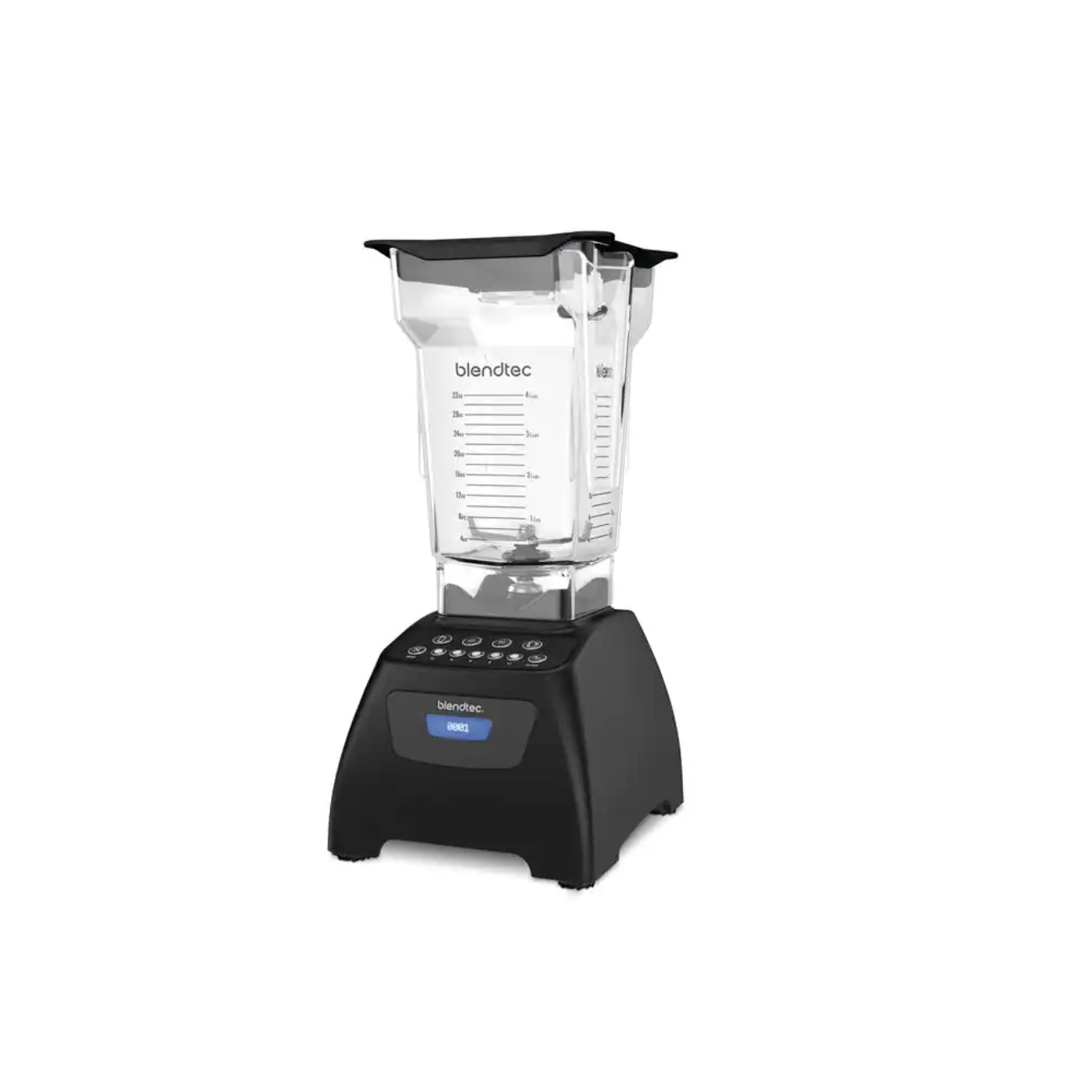 Blendtec Classic 575 32 oz. 5-Speed Black Blender with FourSide Blender Jar