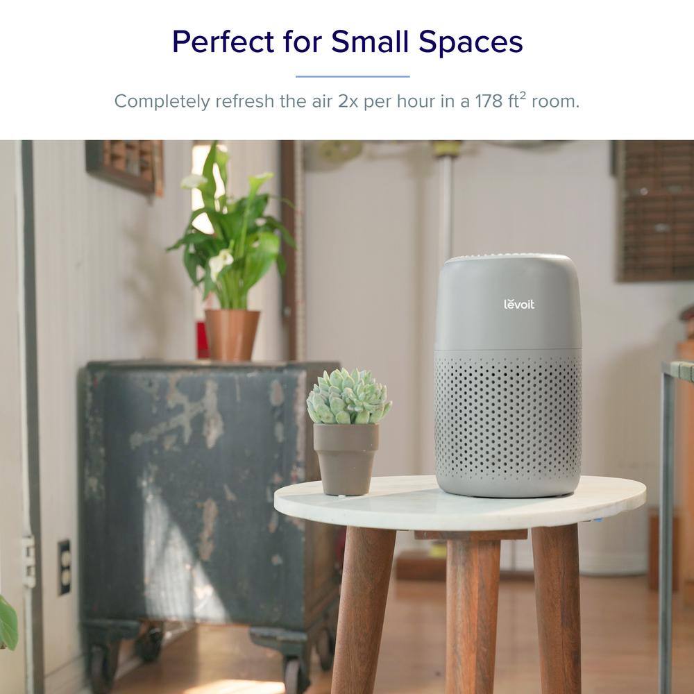 LEVOIT VortexAir 178 sq. ft. HEPA - Type Tabletop Air Purifier in White HEAPAPLVNUS0107