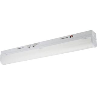 SUNSHINE LIGHTING 2 ft. Integrated LED White ETL Listed Dimmable Emergency Back Up Strip Light Fixture CCT Tunable 30K 35K 40K 50K HD85464