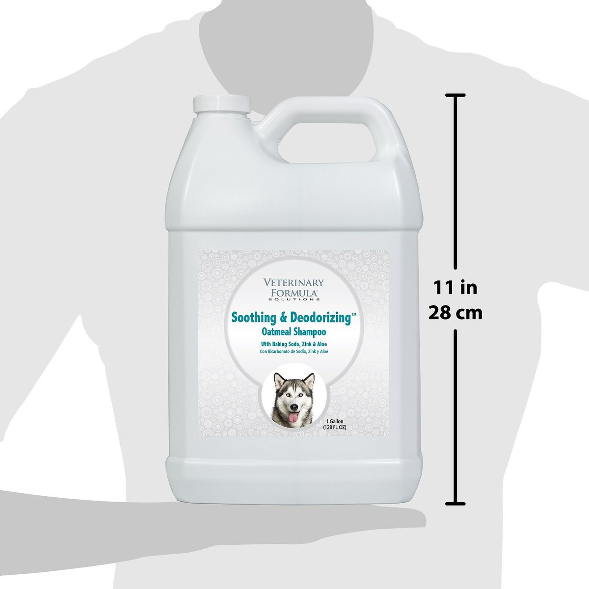 Veterinary Formula Solutions Soothing and Deodorizing Oatmeal Shampoo for Dogs and Cats