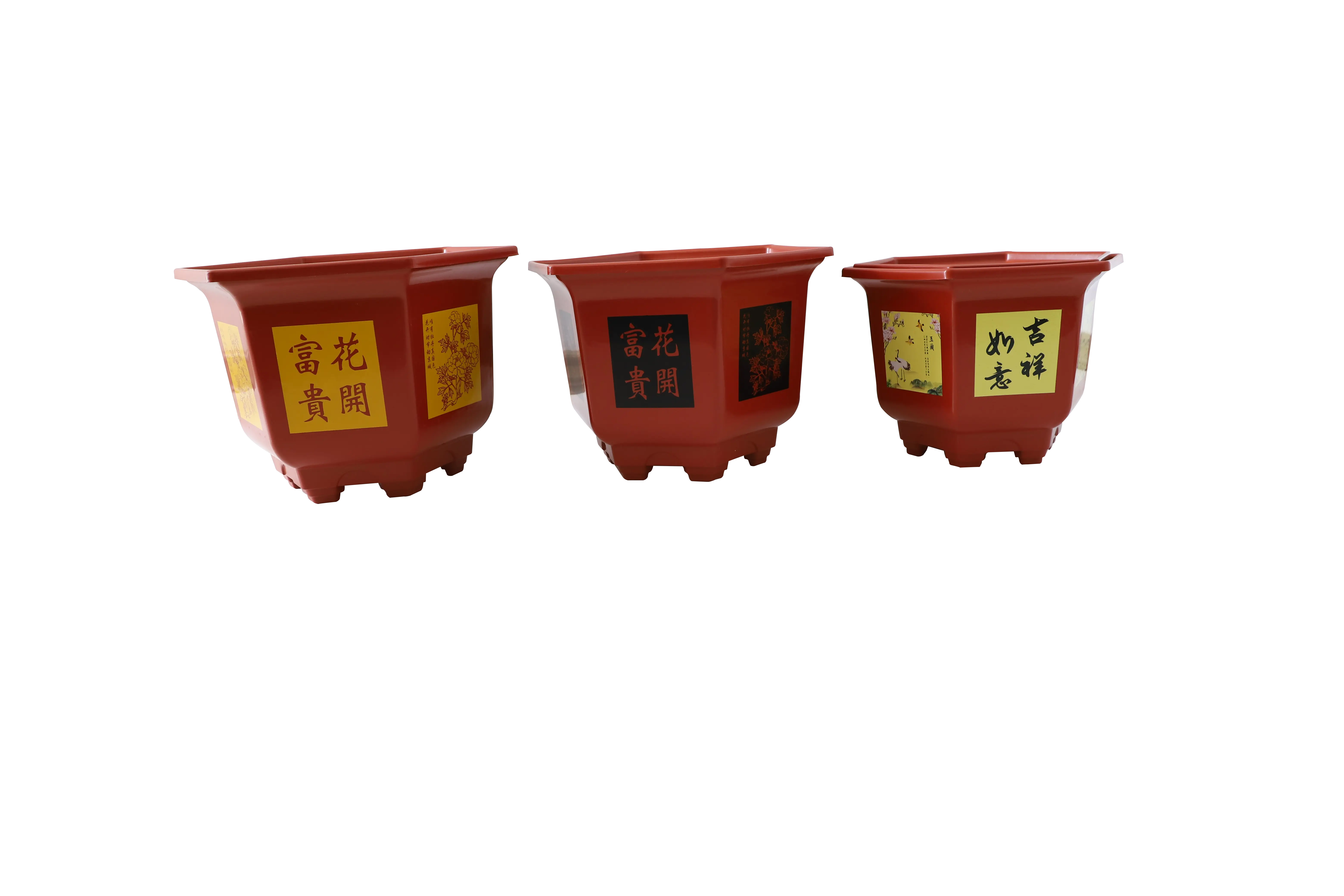 High Quality China Manufacture Wholesale Good Price China Hexagonal Flower Pots