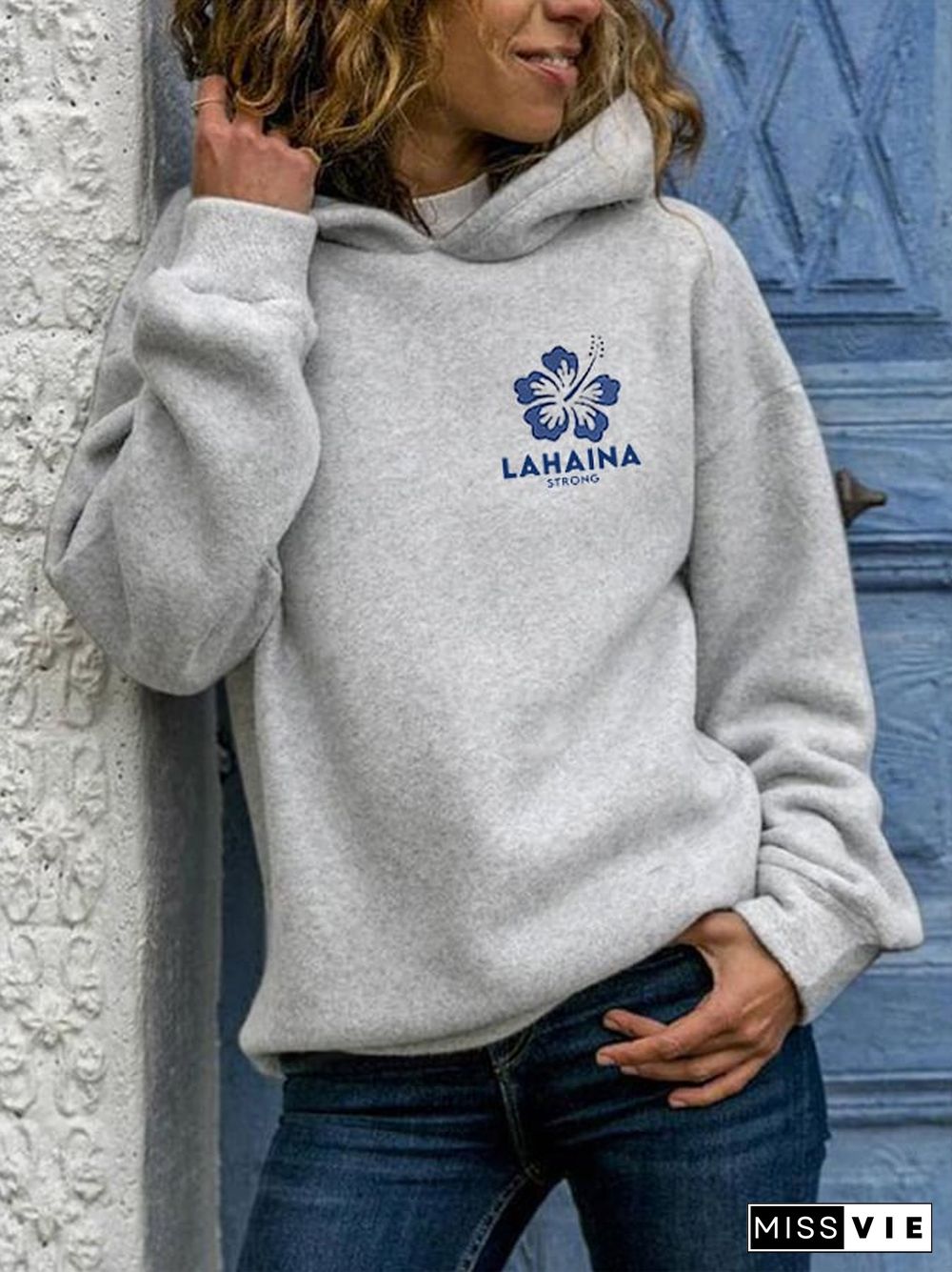 Women's Lahaina Strong Print Hoodie