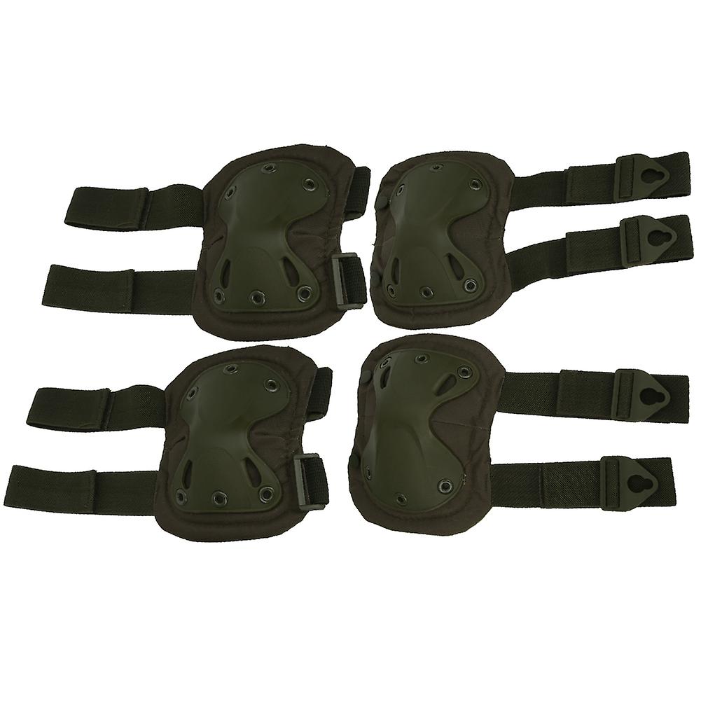 4 Pcs Outdoor Protection Kneepad Elbow Support Cycling Sports Leg Protect Equipment