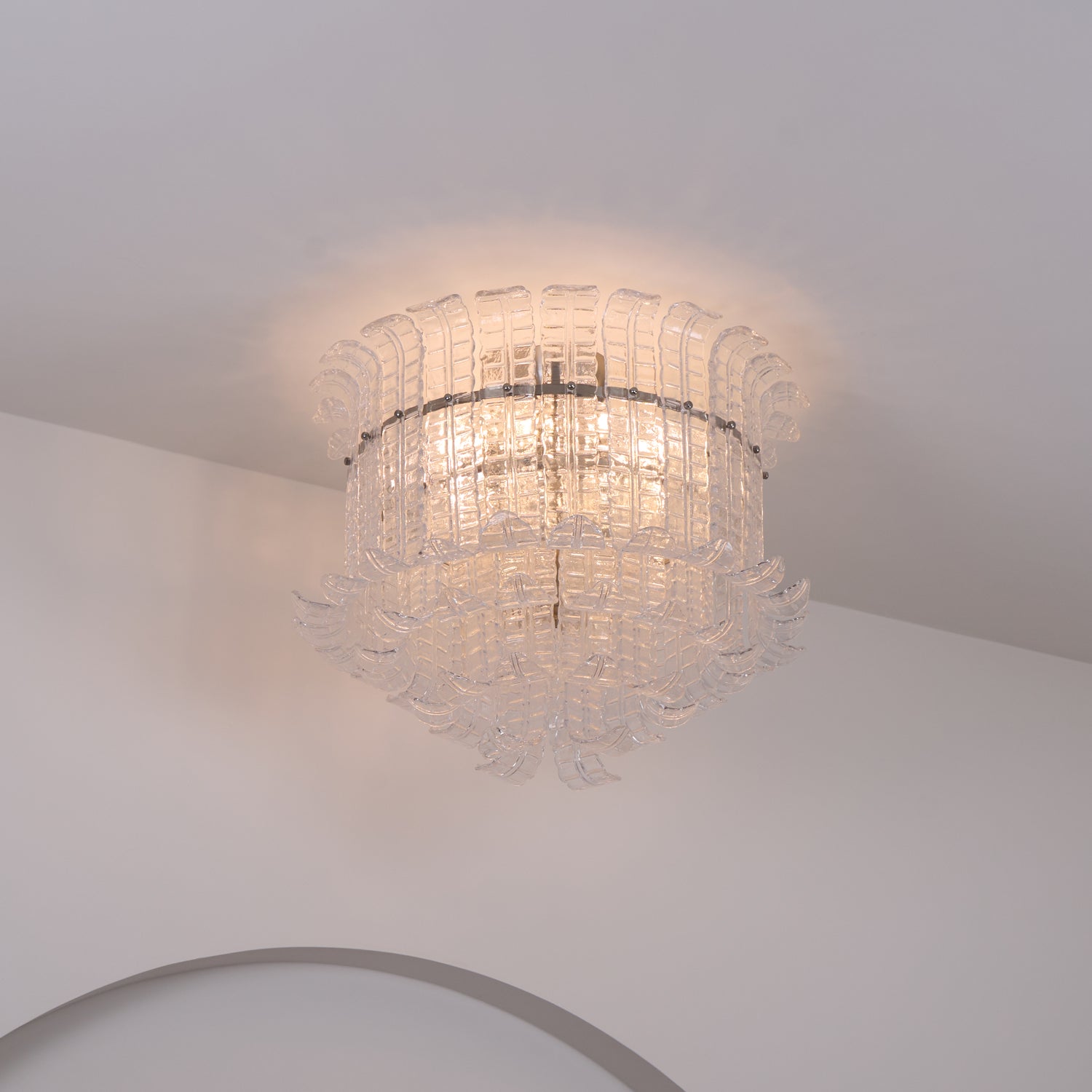 Calista Murano Glass Ceiling Lamp