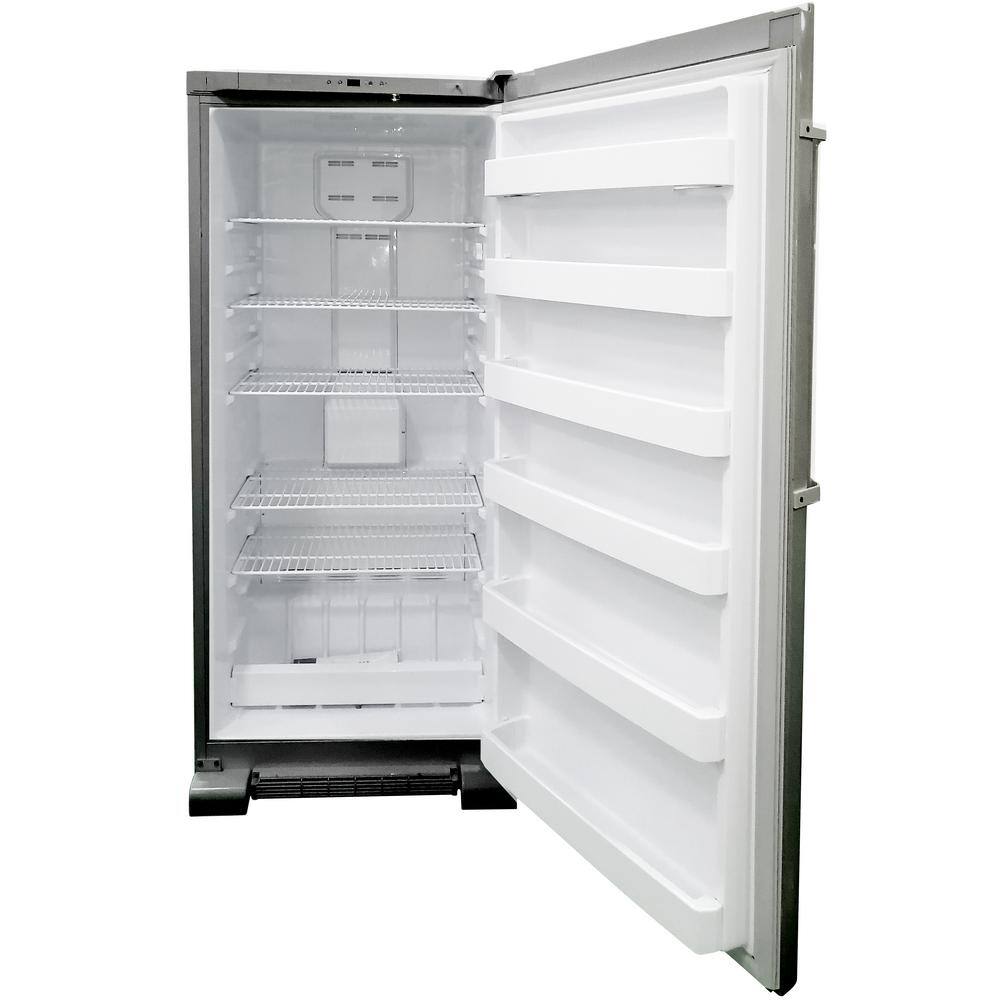 ConServ 17 cu. ft. Convertible Frost Free Upright Freezer-Refrigerator in Stainless FR1700SS-N