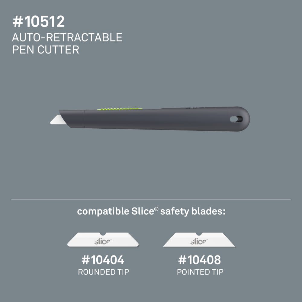 Slice Pen Cutter Auto Retractable Zirconium Oxide Blade