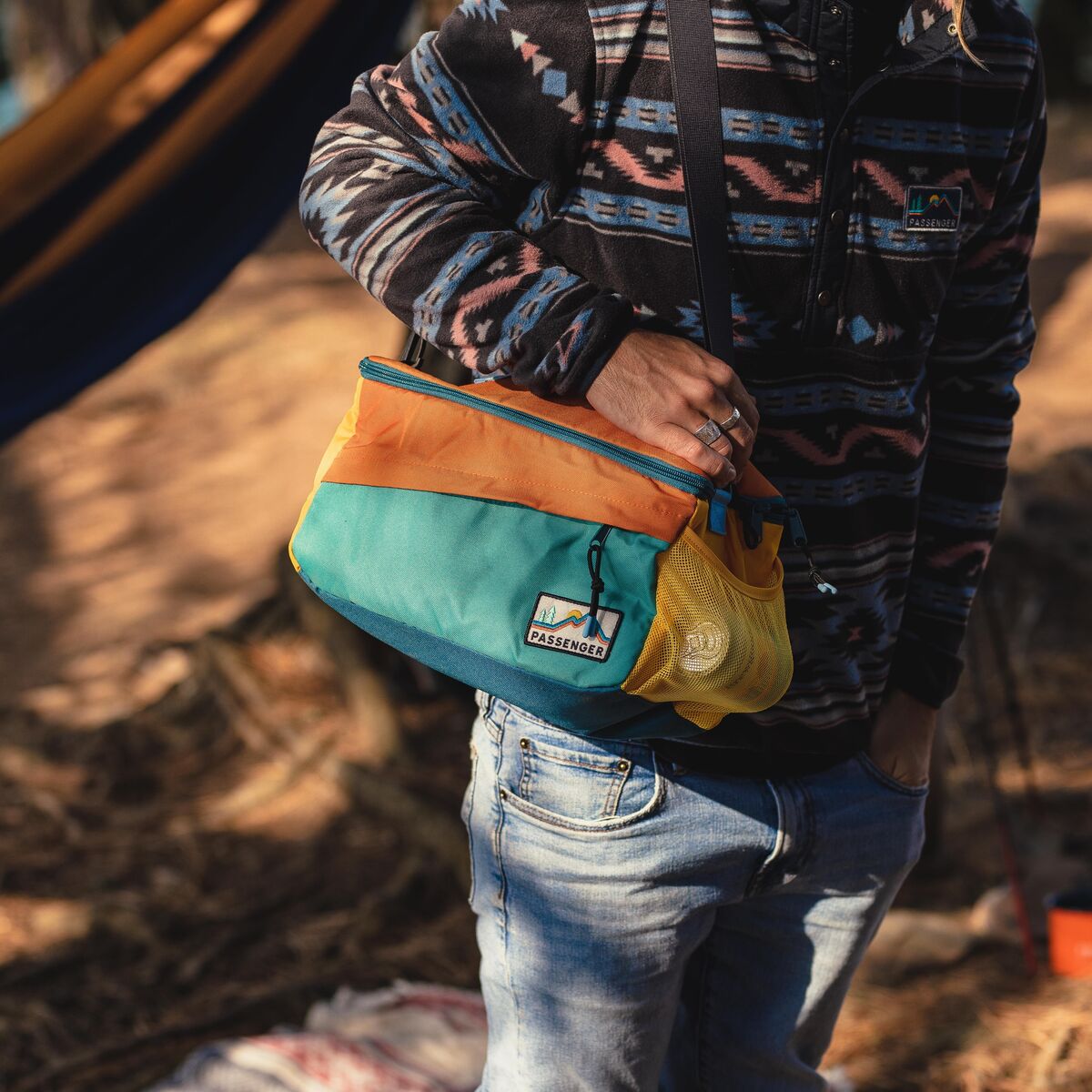 8-Pack Recycled Cooler Bag - Multi Colour