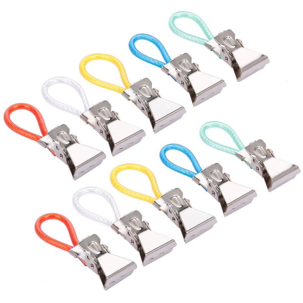 10PCS Tea Towel Clips Cloth Hanging Metal Clips Hand Towel for Kitchen Bathroom Afternoon Tea Oven Mitt Kids Pet