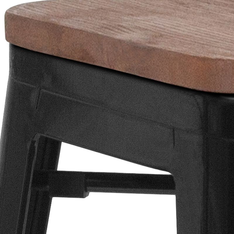 Flash Furniture Backless Mixed Media Counter Stool