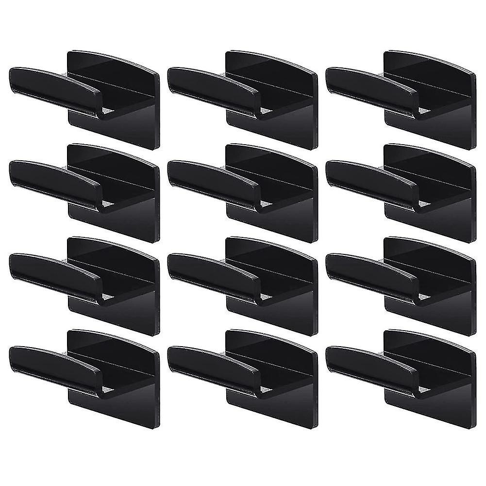 12 Pieces Hat Rack Hat Holder Organizer For Wall Hats Hanger Adhesive Hat Hooks Baseball Cap Displa