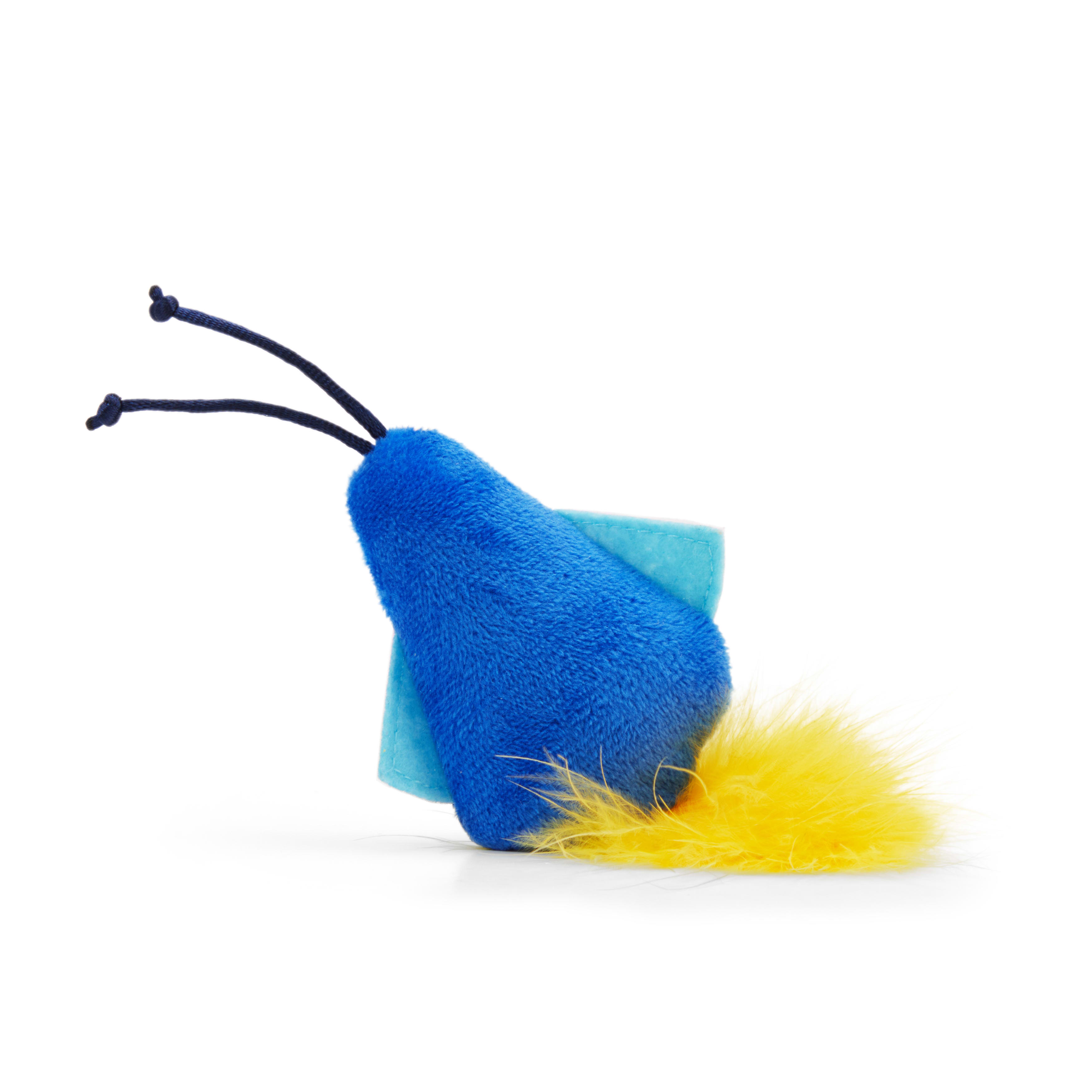 Leaps  Bounds Feathered Insect Cat Toy， X-Small