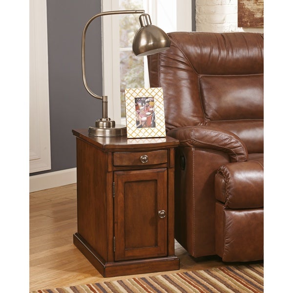 Laflorn Contemporary Chair Side End Table Multi