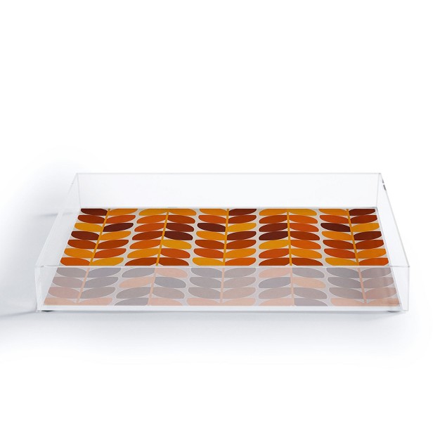 Alisa Galitsyna Fall Leaves 1 Acrylic Tray Deny Designs