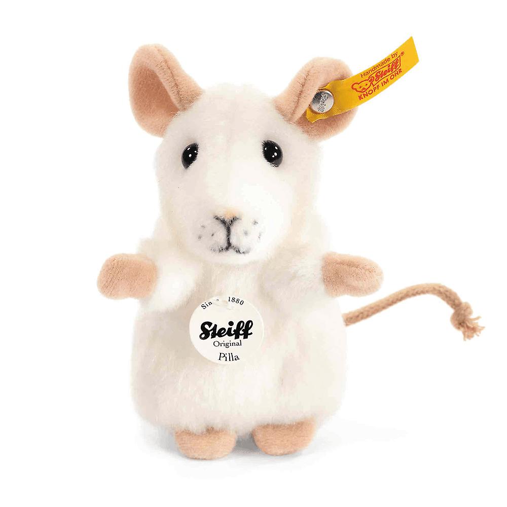 Steiff Pilla Mouse - White