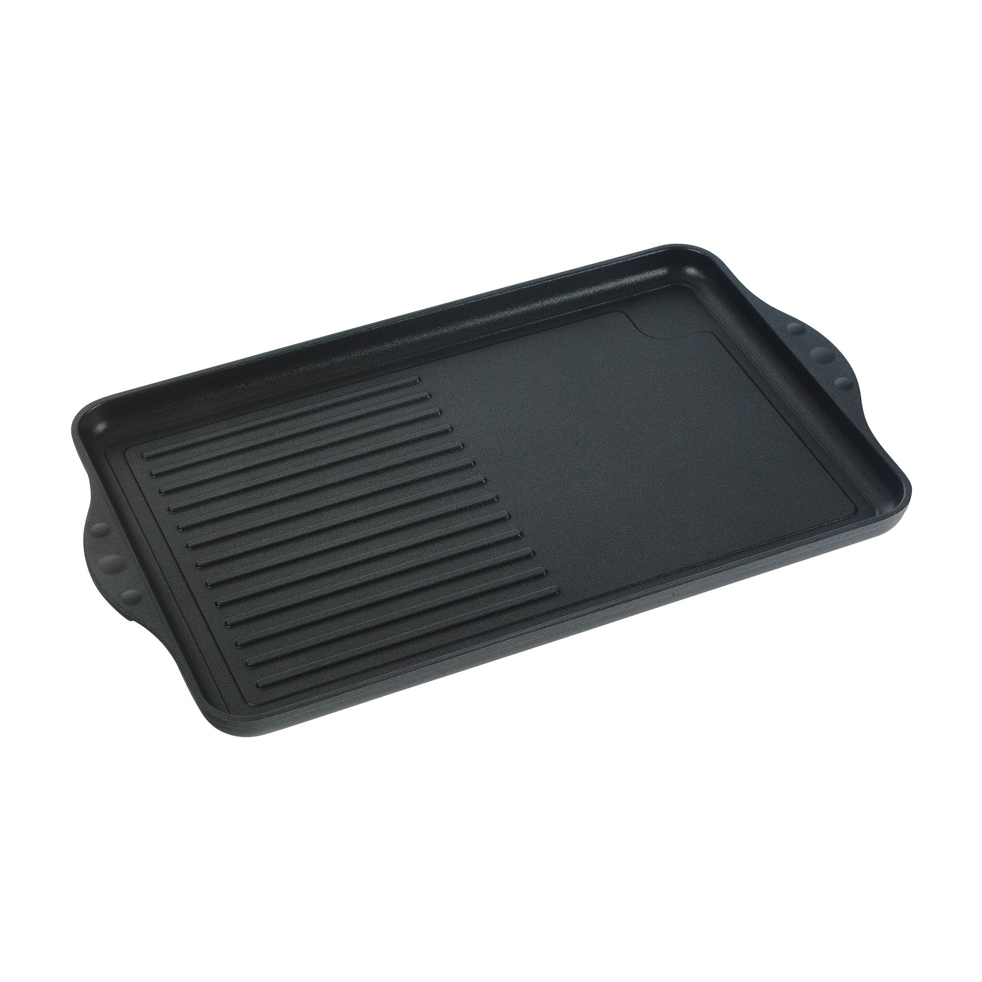 43cm x 28cm (17 Inch x 11 Inch) XD Nonstick Double Burner Grill/Griddle Combo