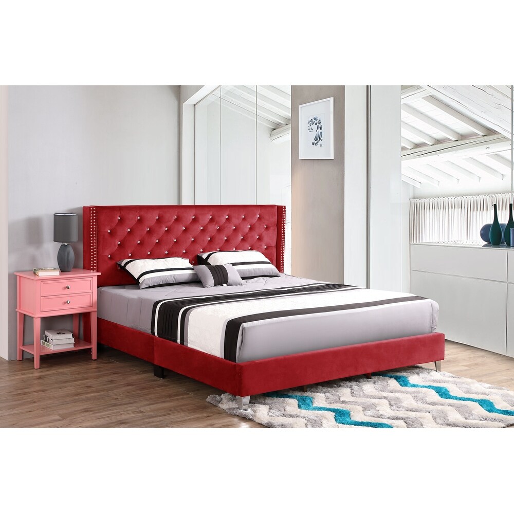 Julie Tufted Upholstered Bed