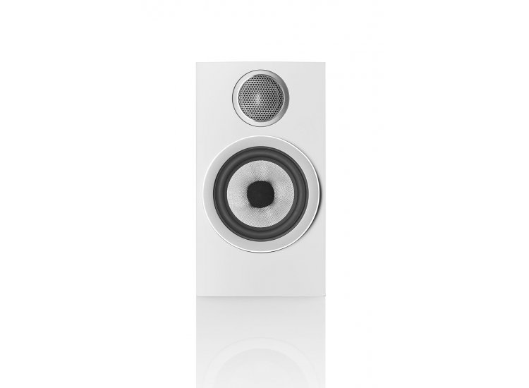 Bowers and Wilkins 700 Series 707 S3 Satin White 2-Way Bookshelf Speakers (Pair)