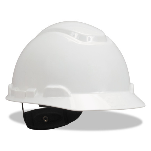 3M H-700 Series Hard Hat with Four Point Ratchet Suspension， White (H701R)