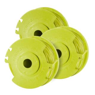 RYOBI Replacement Twisted 0.080 in. Auto Feed Line Spools (3-Pack) AC80RL3