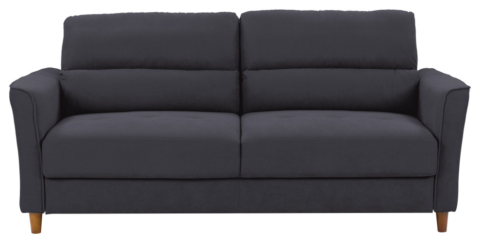 CorLiving Georgia Upholstered Three Seater Sofa   Midcentury   Sofas   by CorLiving Distribution LLC  Houzz