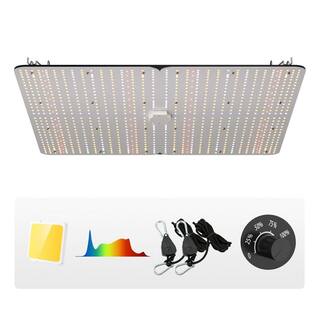 VEVOR 400 Watt LED Plant Grow Light Full Spectrum Dimmable Growing Lamp  281B+PRO Chip 30006500K Color Changing Light LZB420W23110VLLE5V1