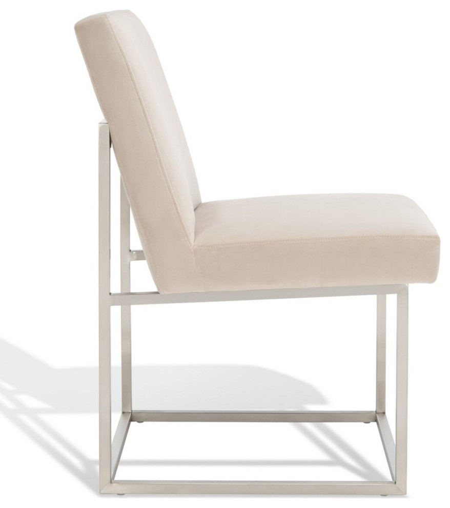 Safavieh Jenette Boucle Dining Chair   Contemporary   Dining Chairs   by Safavieh  Houzz