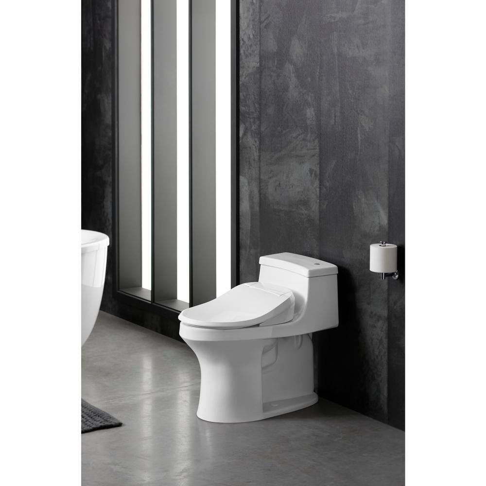 KOHLER C3 050 Electric Bidet Seat for Elongated Toilets in White K-18751-0