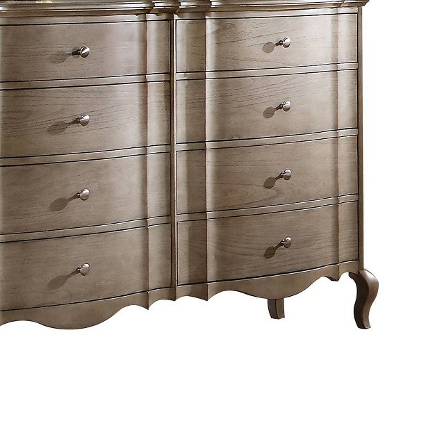 Chelmsford Dresser Antique Taupe Acme Furniture