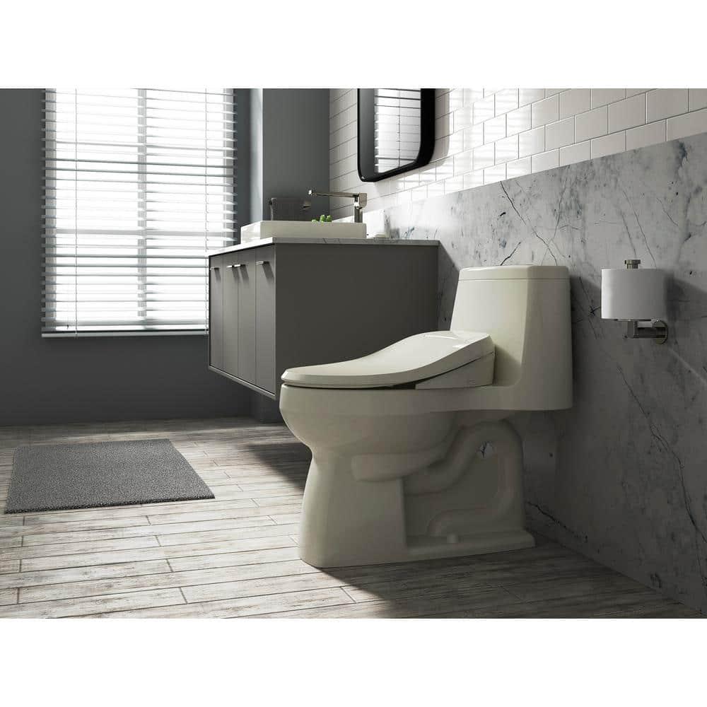 KOHLER C3050 Electric Bidet Seat for Elongated Toilet in Biscuit