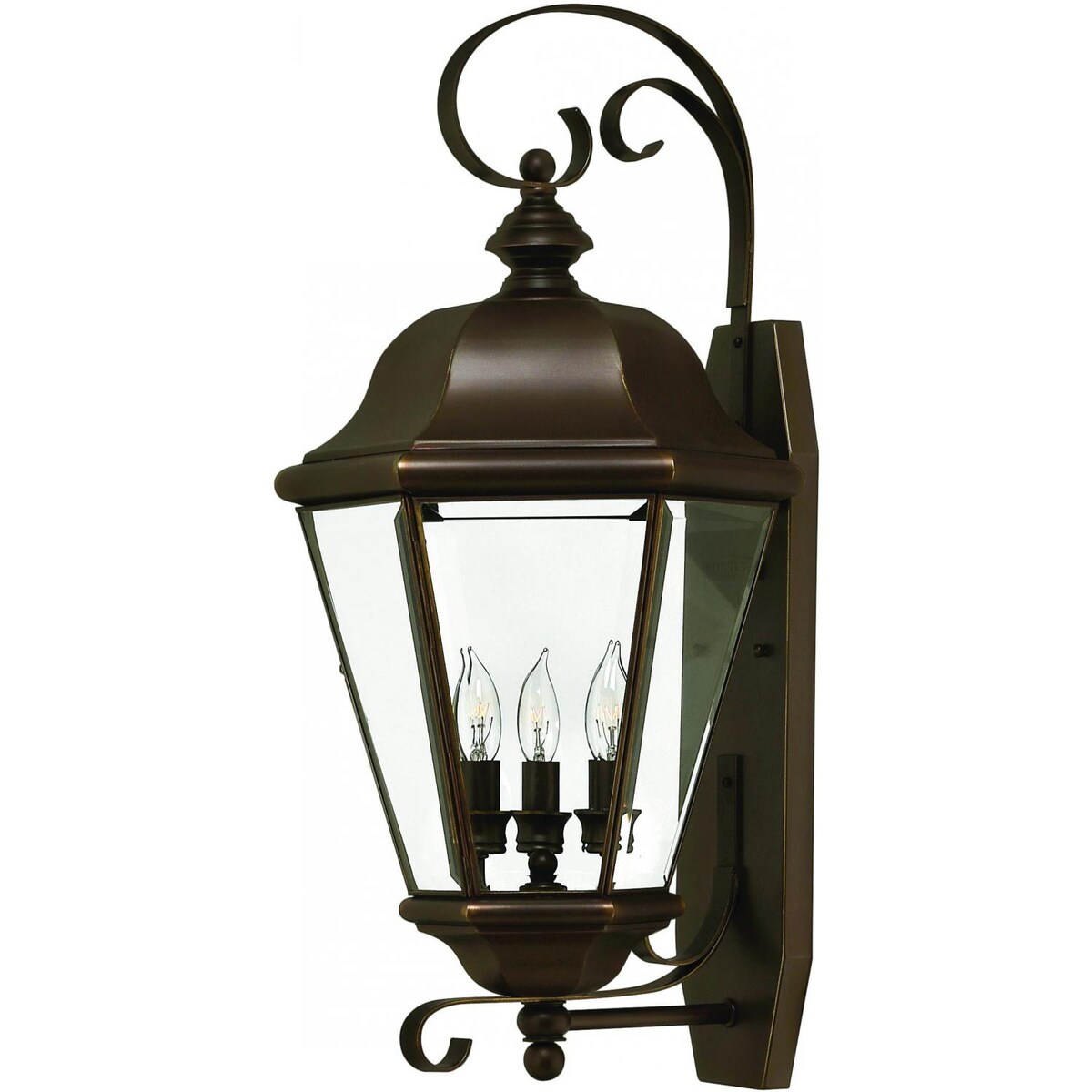 Hinkley Lighting Clifton Park Three Light 26-Inch Outdoor Wall Light